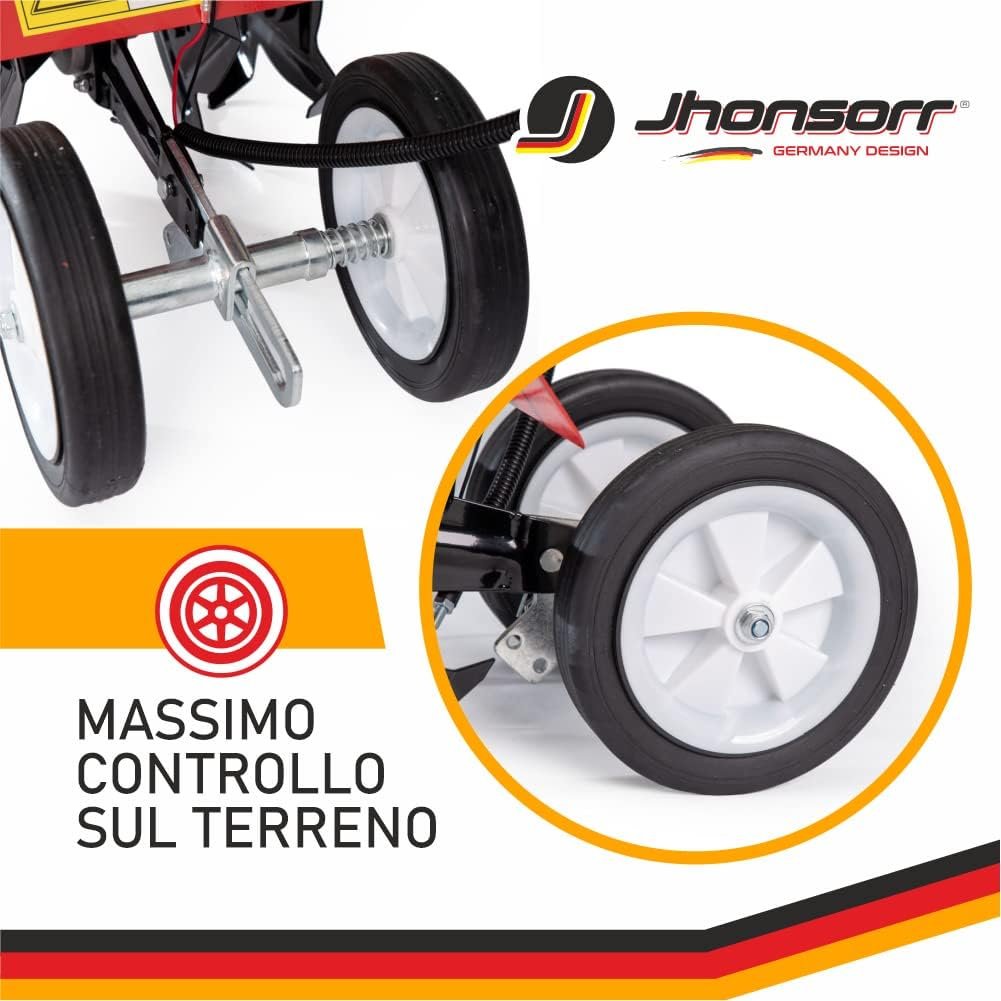Impugnatura ergonomica motozappa