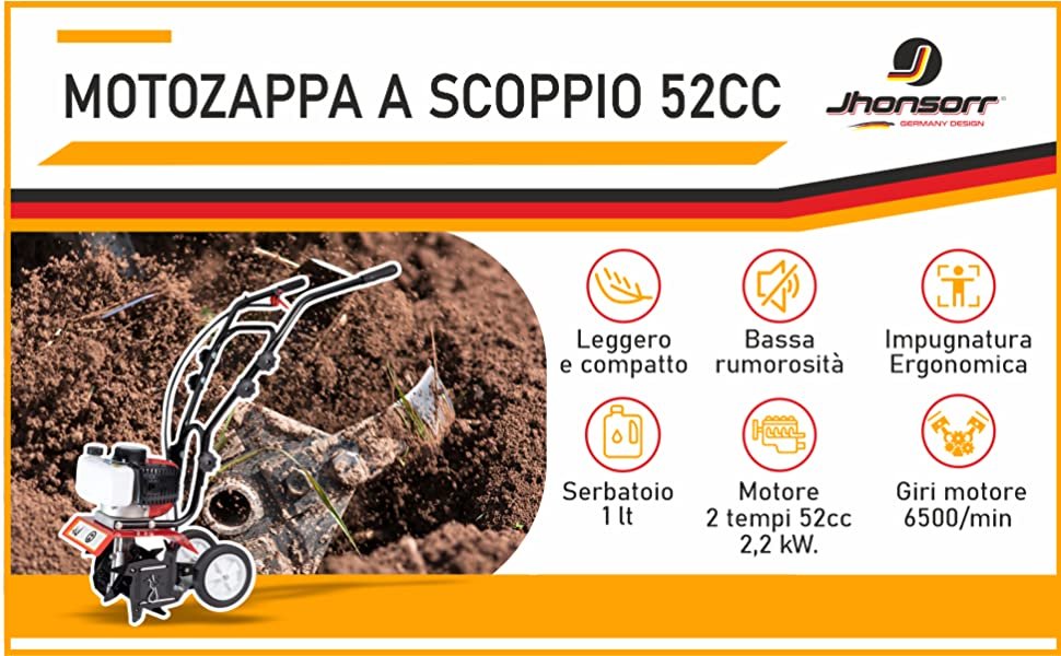 Fresa motozappa