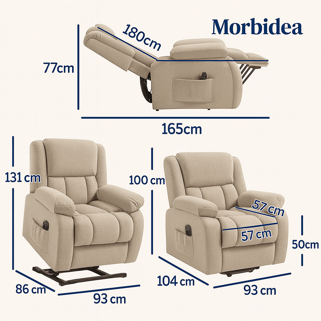 Dimensioni poltrona relax alzapersona