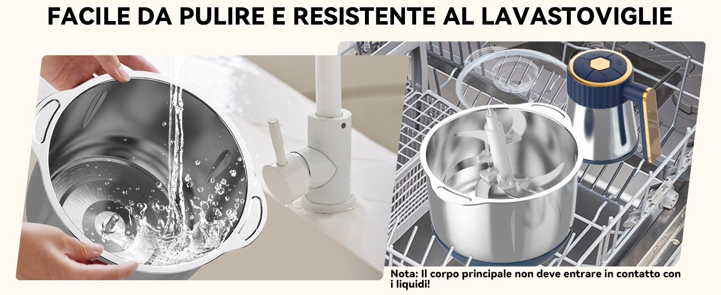 Sistema di sicurezza e componenti lavabili