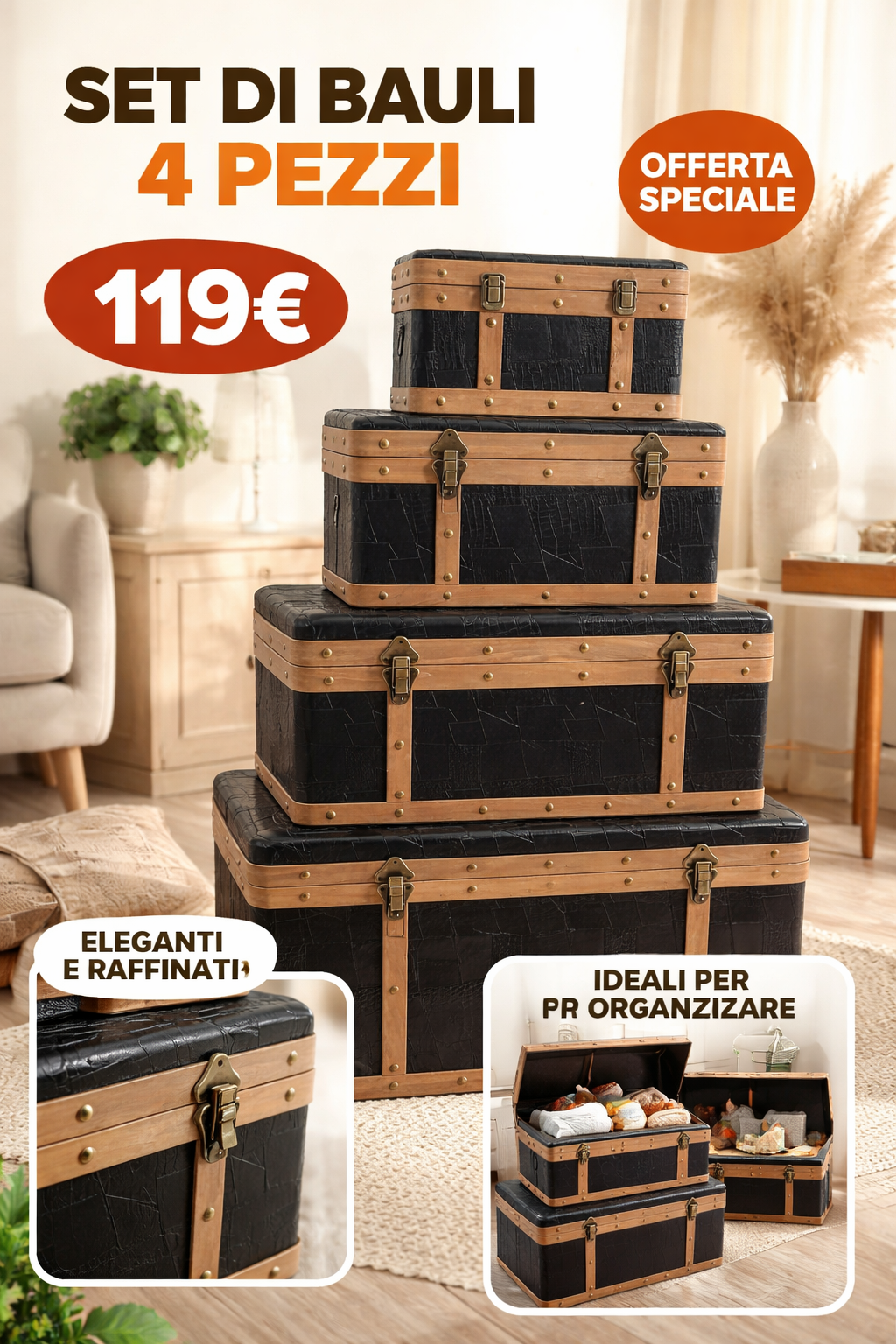 Recensioni reali amatoriali set di bauli