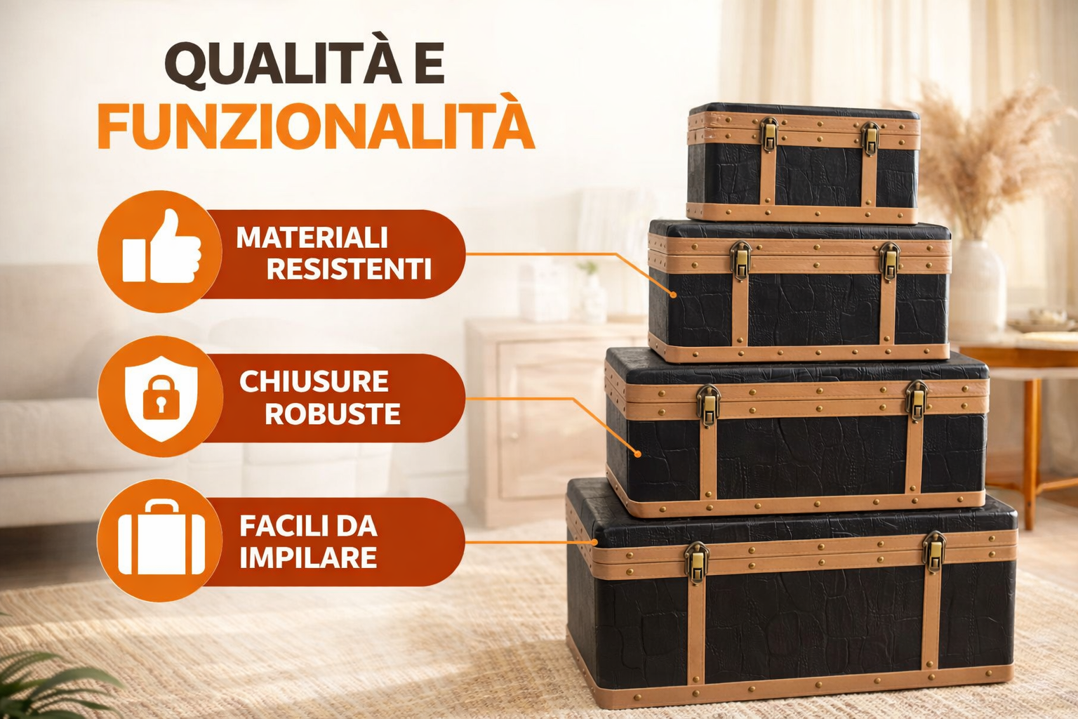 Bauli ideali per diversi usi