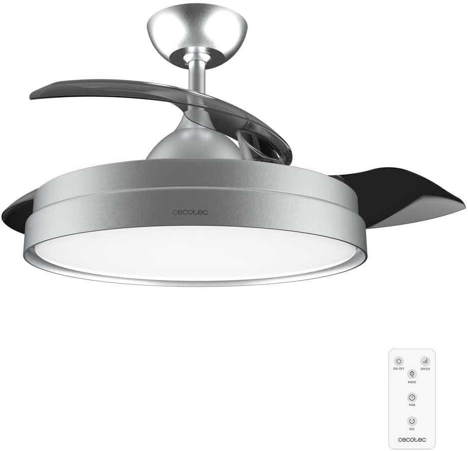 Ventilatore da soffitto con luce in camera