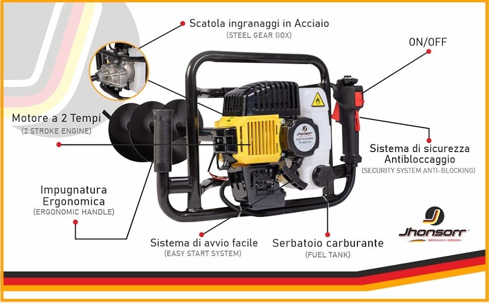 Kit completo trivella
