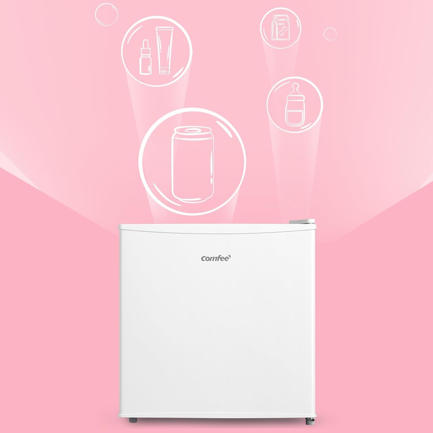 Mini frigo compatto bianco
