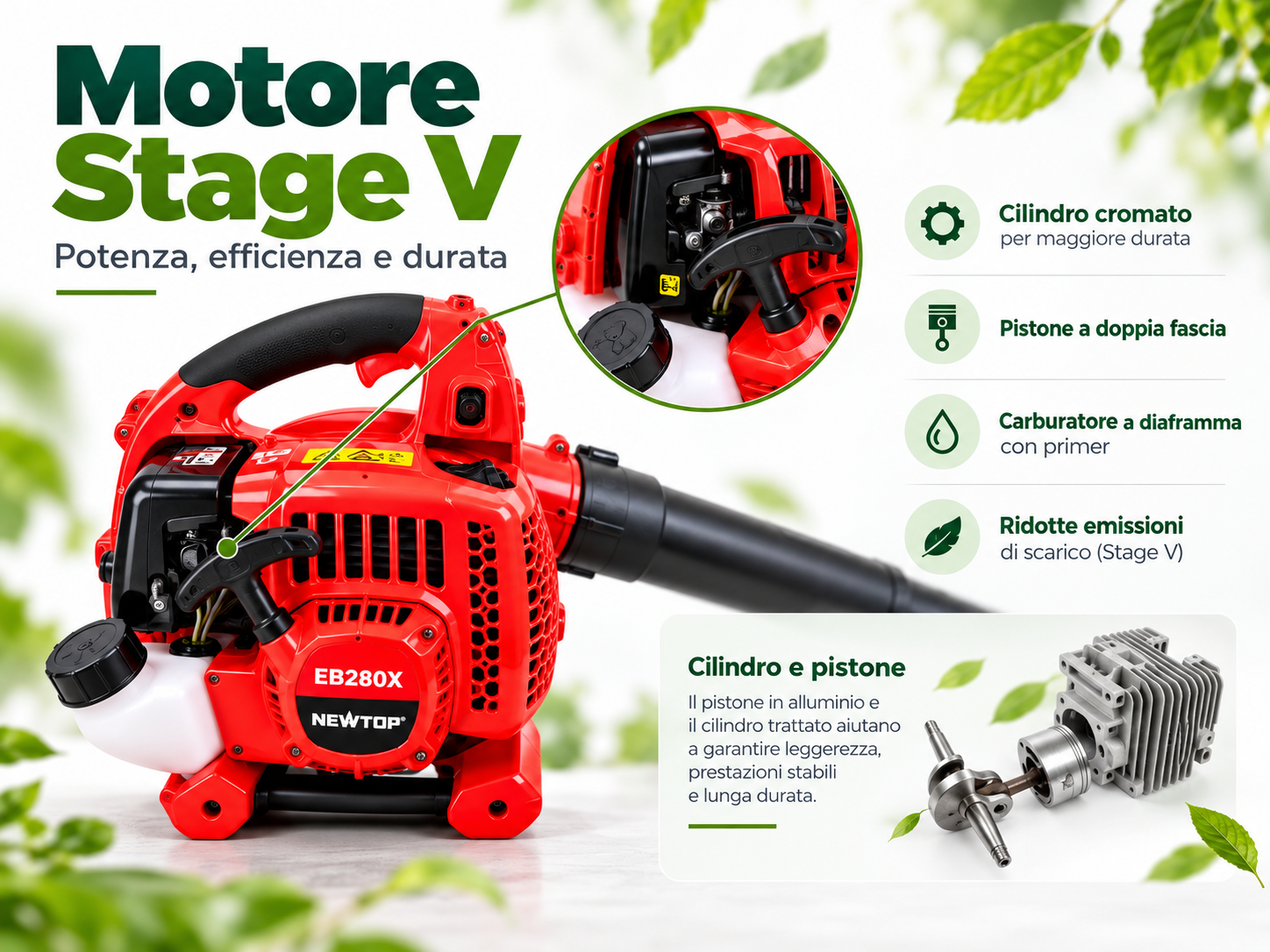 Motore NEWTOP EB280X